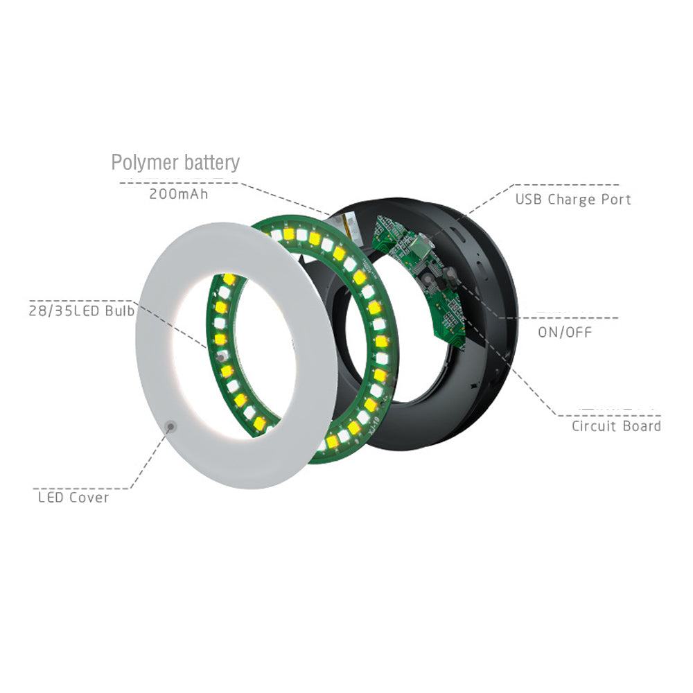 Led Selfie Ring Light for Cell Phone Photography Video Lighting Camera Photo on Youtube Live Streaming with USB Plug